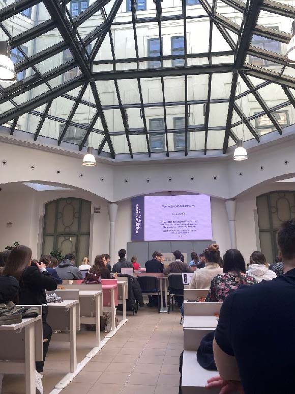 Salle de classe de la faculté d'économie
